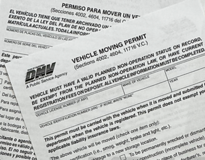 📄 California DMV Vehicle Title Transfer Forms